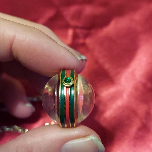 HTF Gucci sphere watch, boule necklace exquisite, vintage early 80's, EWC! - Picture 5 of 12